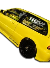 1988-1991 Honda Civic HB Duraflex Type M Side Skirts Rocker Panels - 2 Piece                                     - 100784 - Image 7