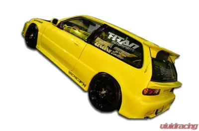 1988-1991 Honda Civic HB Duraflex Type M Side Skirts Rocker Panels - 2 Piece - 100784