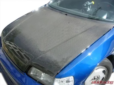 1988-1991 Honda Civic HB CR-X Carbon Creations OEM Look Hood - 1 Piece - 100757