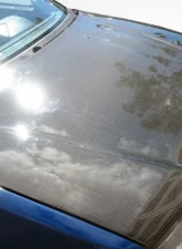 1988-1991 Honda Civic HB CR-X Carbon Creations OEM Look Hood - 1 Piece                                     - 100757 - Image 3