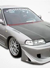 1988-1991 Honda Civic HB CR-X Carbon Creations OEM Look Hood - 1 Piece                                     - 100757 - Image 6