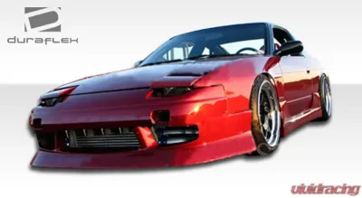 1989-1994 Nissan 240SX S13 2DR Duraflex Type U Body Kit - 4 Piece - 103628