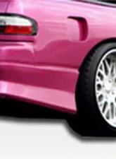 1989-1994 Nissan 240SX S13 Duraflex V-Speed Side Skirts Rocker Panels - 2 Piece                                     - 100887 - Image 3