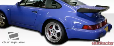 1989-1994 Porsche 964 Duraflex Turbo Look Side Skirts Rocker Panels - 2 Piece - 105389