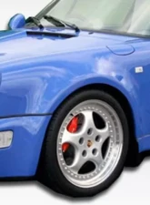 1989-1994 Porsche 964 Duraflex Turbo Look Side Skirts Rocker Panels - 2 Piece                                     - 105389 - Image 5