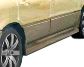 1989-1993 Mitsubishi Galant Duraflex Cyber Side Skirts Rocker Panels - 2 Piece (S)