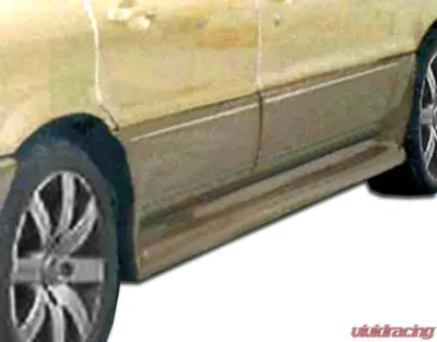 1989-1993 Mitsubishi Galant Duraflex Cyber Side Skirts Rocker Panels - 2 Piece (S) - 100833