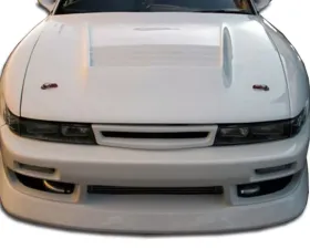 1989-1994 Nissan Silvia S13 Duraflex B-Sport Wide Body Front Bumper Cover - 1 Piece