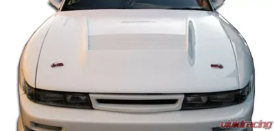 1989-1994 Nissan Silvia S13 Duraflex D-1 Hood - 1 Piece - 104236