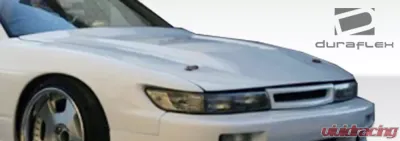 1989-1994 Nissan Silvia S13 Duraflex D-1 Hood - 1 Piece - 104236