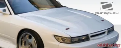 1989-1994 Nissan Silvia S13 Duraflex D-1 Hood - 1 Piece - 104236