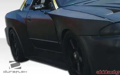 1989-1994 Nissan Skyline 2DR R32 Duraflex R34 GTR500 Conversion Side Skirts Rocker Panels - 2 Piece (S) - 104151