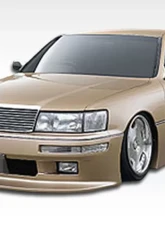 1990-1994 Lexus LS Series LS400 Duraflex V-Line Side Skirts Rocker Panels - 2 Piece                                     - 100951 - Image 4