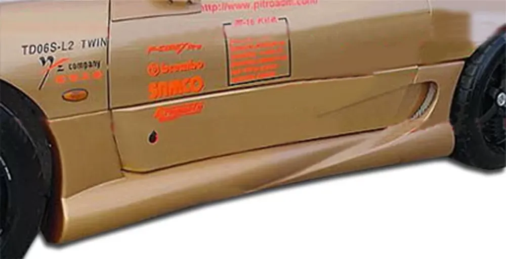 1991-1999 Mitsubishi 3000GT Dodge Stealth Duraflex Fighter Side Skirts Rocker Panels - 2 Piece - 102336