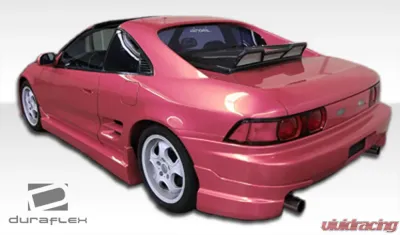 1991-1995 Toyota MR2 Duraflex Type B Rear Add Ons Spat Bumper Extensions - 2 Piece - 101035