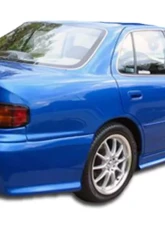 1992-1996 Toyota Camry 4DR Duraflex Swift Side Skirts Rocker Panels - 2 Piece                                     - 101209 - Image 8