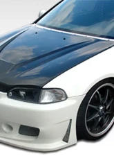 1992-1995 Honda Civic 2DR / 4DR Duraflex B-2 Body Kit - 4 Piece                                     - 105614 - Image 4