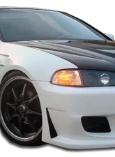 1992-1995 Honda Civic 2dr / 4DR Duraflex B-2 Side Skirts Rocker Panels - 2 Piece                                     - 105542 - Image 8