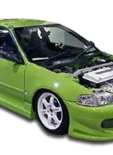 1992-1995 Honda Civic 2DR Duraflex Buddy Side Skirts Rocker Panels - 2 Piece                                     - 101097 - Image 8
