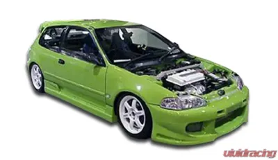 1992-1995 Honda Civic 2DR Duraflex Buddy Side Skirts Rocker Panels - 2 Piece - 101097
