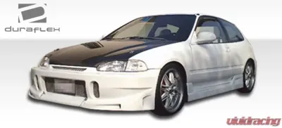 1992-1995 Honda Civic 2DR Duraflex Buddy Side Skirts Rocker Panels - 2 Piece - 101097