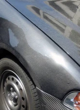 1992-1995 Honda Civic 2DR / HB Carbon Creations OEM Look Fenders - 2 Piece                                     - 102840 - Image 3