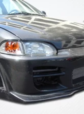1992-1995 Honda Civic 2DR / HB Carbon Creations OEM Look Fenders - 2 Piece                                     - 102840 - Image 5