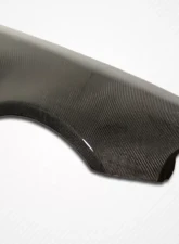 1992-1995 Honda Civic 2DR / HB Carbon Creations OEM Look Fenders - 2 Piece                                     - 102840 - Image 9