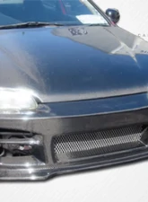1992-1995 Honda Civic 2DR / HB Carbon Creations Dritech OEM Look Hood - 1 Piece                                     - 101091 - Image 4