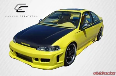 1992-1995 Honda Civic 2DR / HB Carbon Creations Dritech OEM Look Hood - 1 Piece - 101091