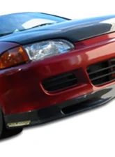 1992-1995 Honda Civic 2DR / HB Carbon Creations Spoon Style Front Lip Under Spoiler Air Dam - 1 Piece                                     - 102728 - Image 9