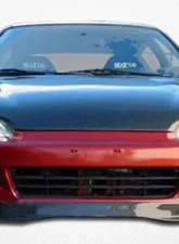 1992-1995 Honda Civic 2DR / HB Carbon Creations Spoon Style Front Lip Under Spoiler Air Dam - 1 Piece                                     - 102728 - Image 2