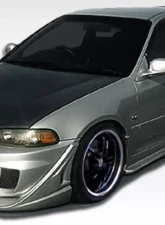 1992-1995 Honda Civic Duraflex W-Sport Front Bumper Cover - 1 Piece                                     - 106926 - Image 2