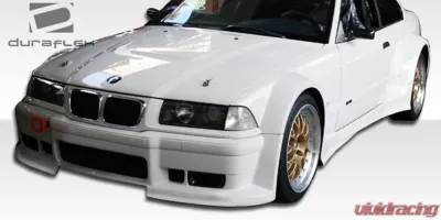 1992-1998 BMW 3 Series M3 E36 2DR Duraflex GT500 Wide Body Front Fenders - 2 Piece - 105338