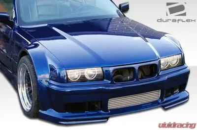 1992-1998 BMW 3 Series M3 E36 2DR Duraflex GT500 Wide Body Front Fenders - 2 Piece - 105338