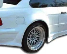 1992-1998 BMW 3 Series M3 E36 2DR Duraflex GT500 Wide Body Rear Bumper Cover - 3 Piece