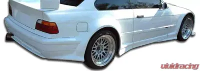 1992-1998 BMW 3 Series M3 E36 2DR Duraflex GT500 Wide Body Rear Bumper Cover - 3 Piece - 105337