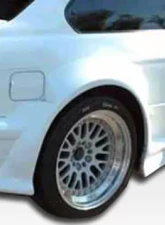 1992-1998 BMW 3 Series E36 2DR Duraflex GT500 Wide Body Rear Fender Flares - 2 Piece                                     - 105339 - Image 2