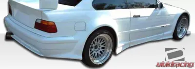 1992-1998 BMW 3 Series E36 2DR Duraflex GT500 Wide Body Rear Fender Flares - 2 Piece - 105339
