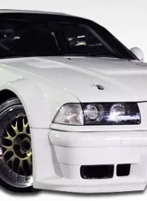 1992-1998 BMW 3 Series E36 2DR Duraflex GT500 Wide Body Rear Fender Flares - 2 Piece                                     - 105339 - Image 3
