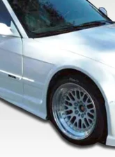 1992-1998 BMW 3 Series E36 2DR Duraflex GT500 Wide Body Rear Fender Flares - 2 Piece                                     - 105339 - Image 4