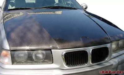 1992-1998 BMW 3 Series M3 E36 2DR Convertible Carbon Creations OEM Look Hood - 1 Piece - 102520