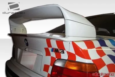 1992-1998 BMW 3 Series M3 E36 2DR Duraflex DTM Look Wing Trunk Lid Spoiler - 2 Piece - 105328