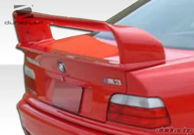 1992-1998 BMW 3 Series M3 E36 2DR Duraflex DTM Look Wing Trunk Lid Spoiler - 2 Piece - 105328