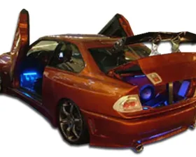 1992-1998 BMW 3 Series M3 E36 2DR 4DR Convertible Duraflex Type Z Rear Bumper Cover - 1 Piece (S)