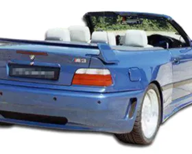 1992-1998 BMW 3 Series M3 E36 2DR Duraflex Type Z Wide Body Rear Bumper Cover - 1 Piece (S)