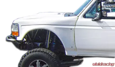 1992-1996 Ford F-150 / Bronco Duraflex 4.5" Off Road Bulge Front Fenders - 2 Piece - 106463