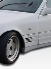 1992-1999 Mercedes S Class W140 Duraflex LR-S Front Bumper Cover - 1 Piece                                     - 105093 - Image 2