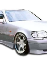 1992-1999 Mercedes S Class W140 Duraflex VIP Front Bumper Cover - 1 Piece                                     - 102491 - Image 5