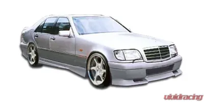 1992-1999 Mercedes S Class W140 Duraflex VIP Front Bumper Cover - 1 Piece - 102491